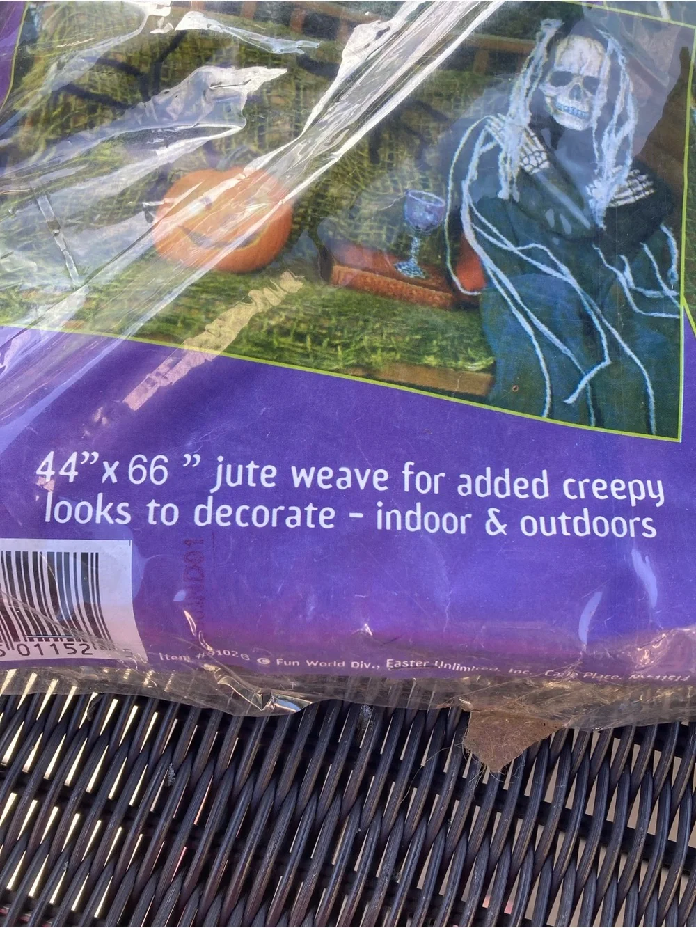 Fun World creepy netting